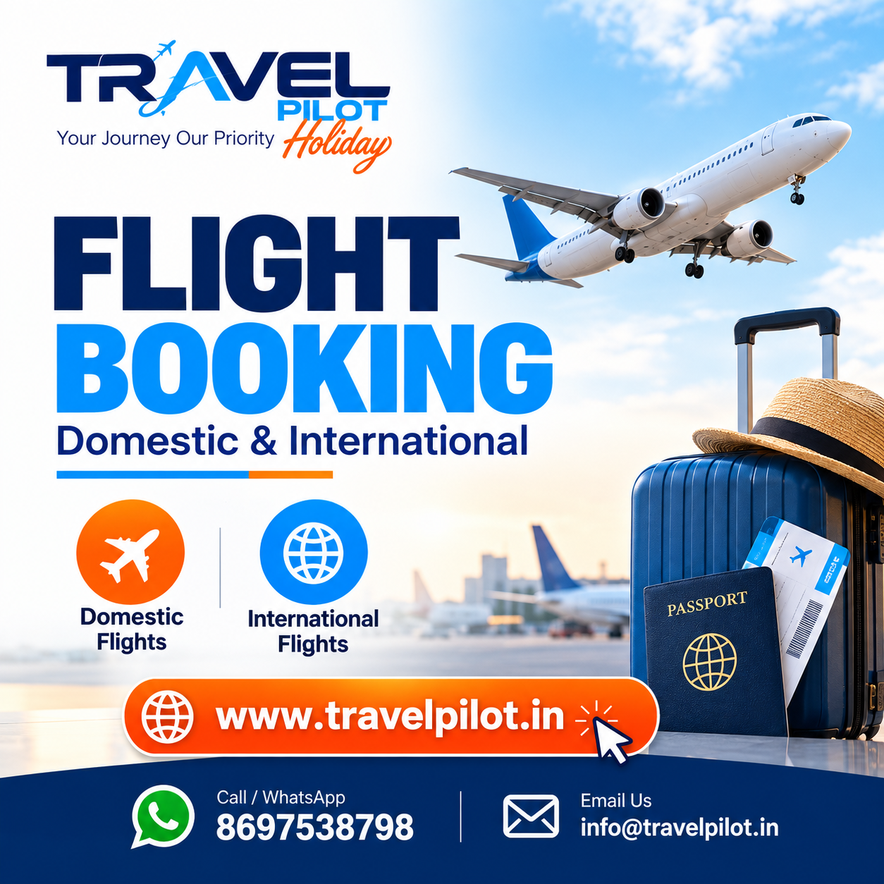 Flight booking online India